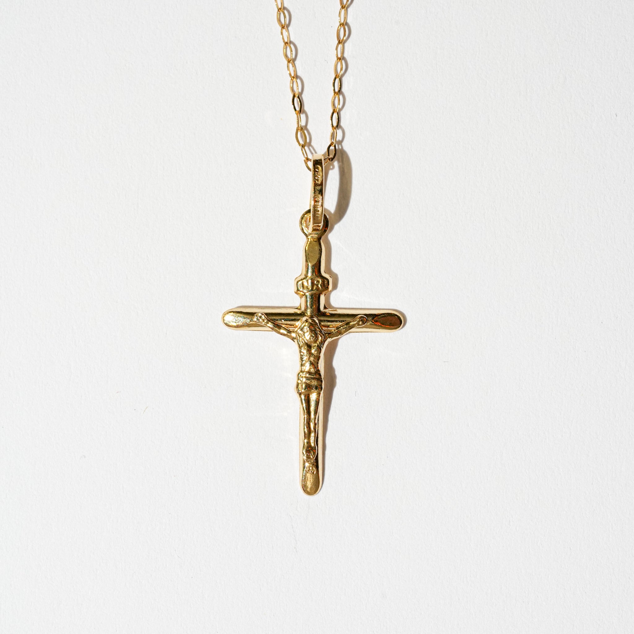 Collana croce in oro 18kt