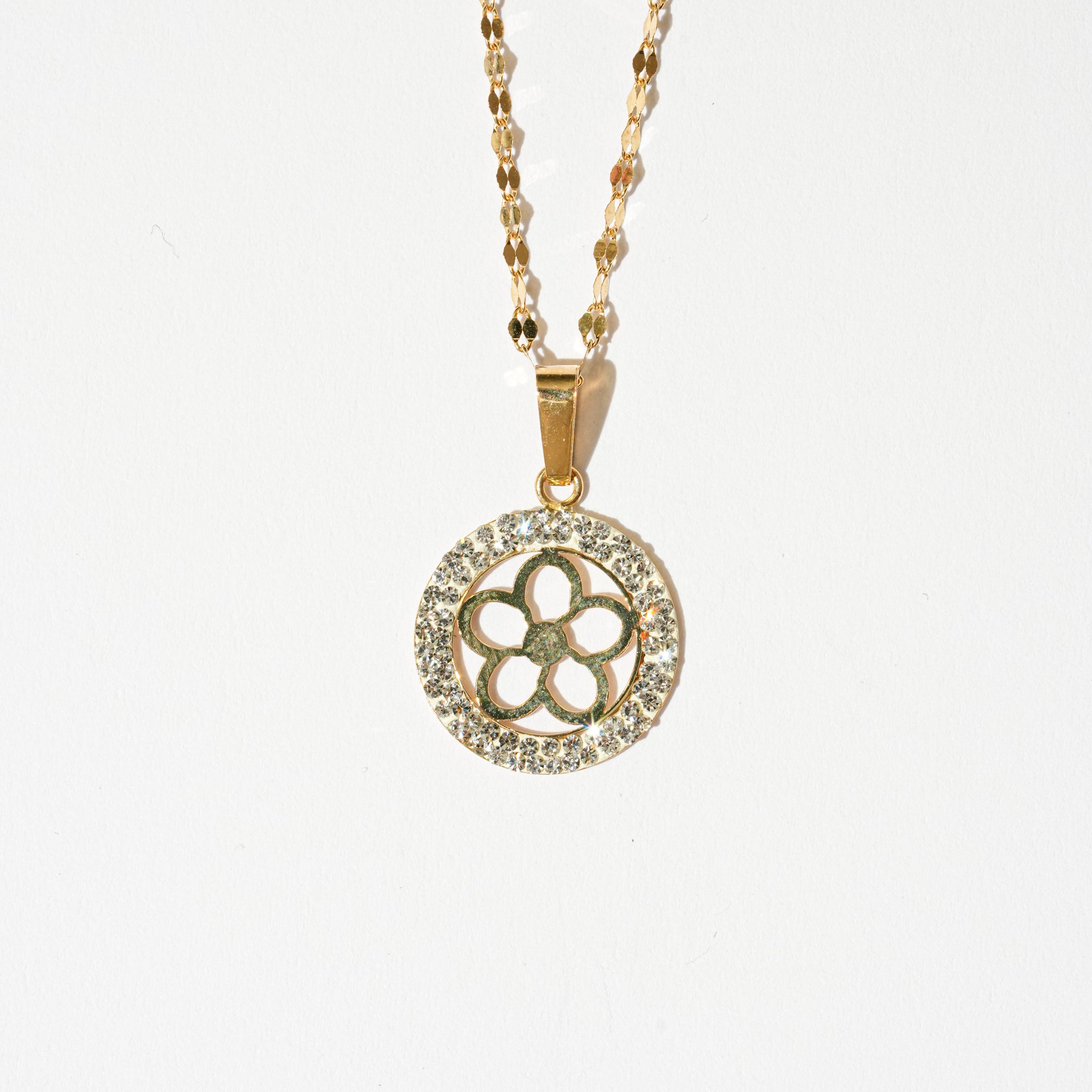 Collana astratta in oro 18kt