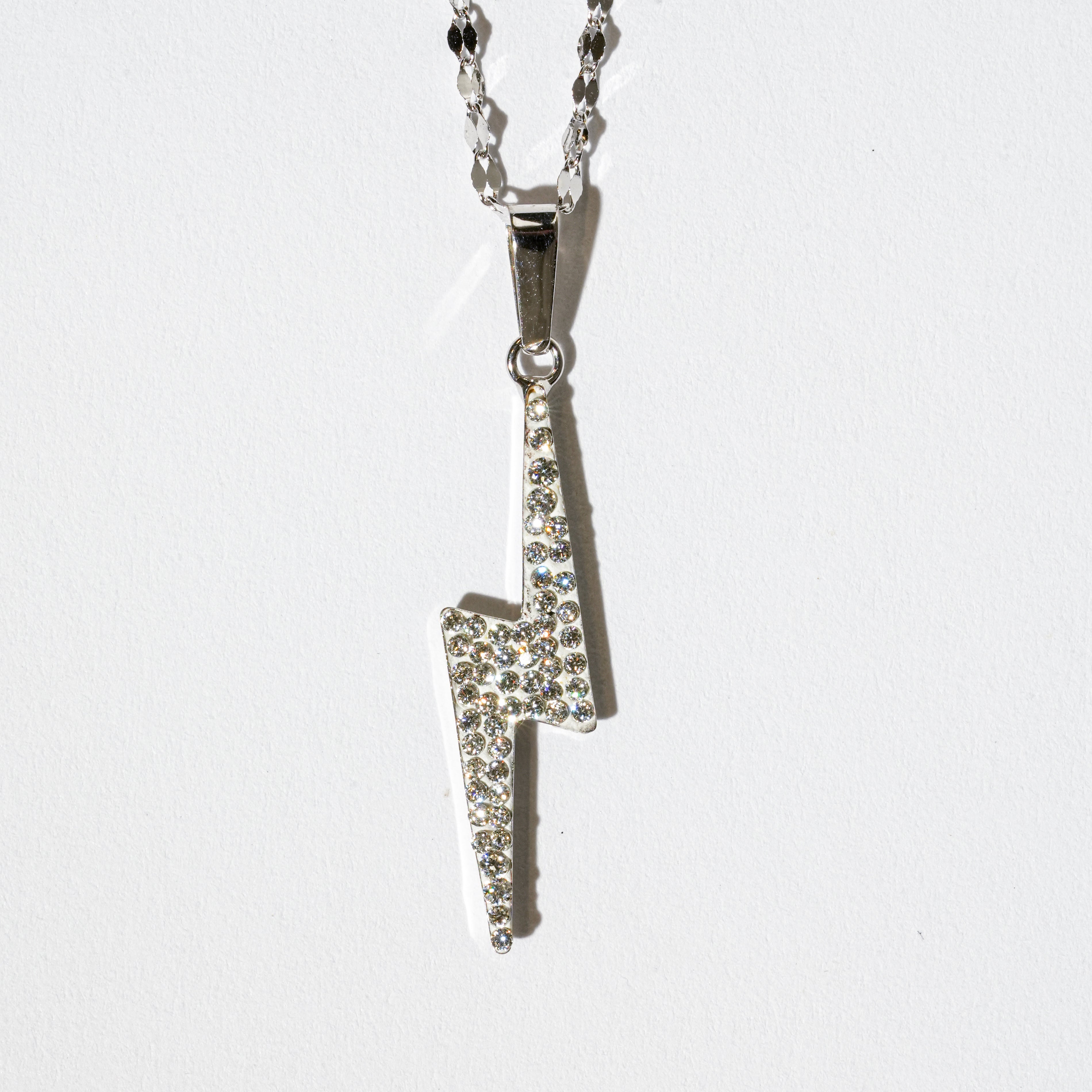 Collana fulmine in oro 18kt