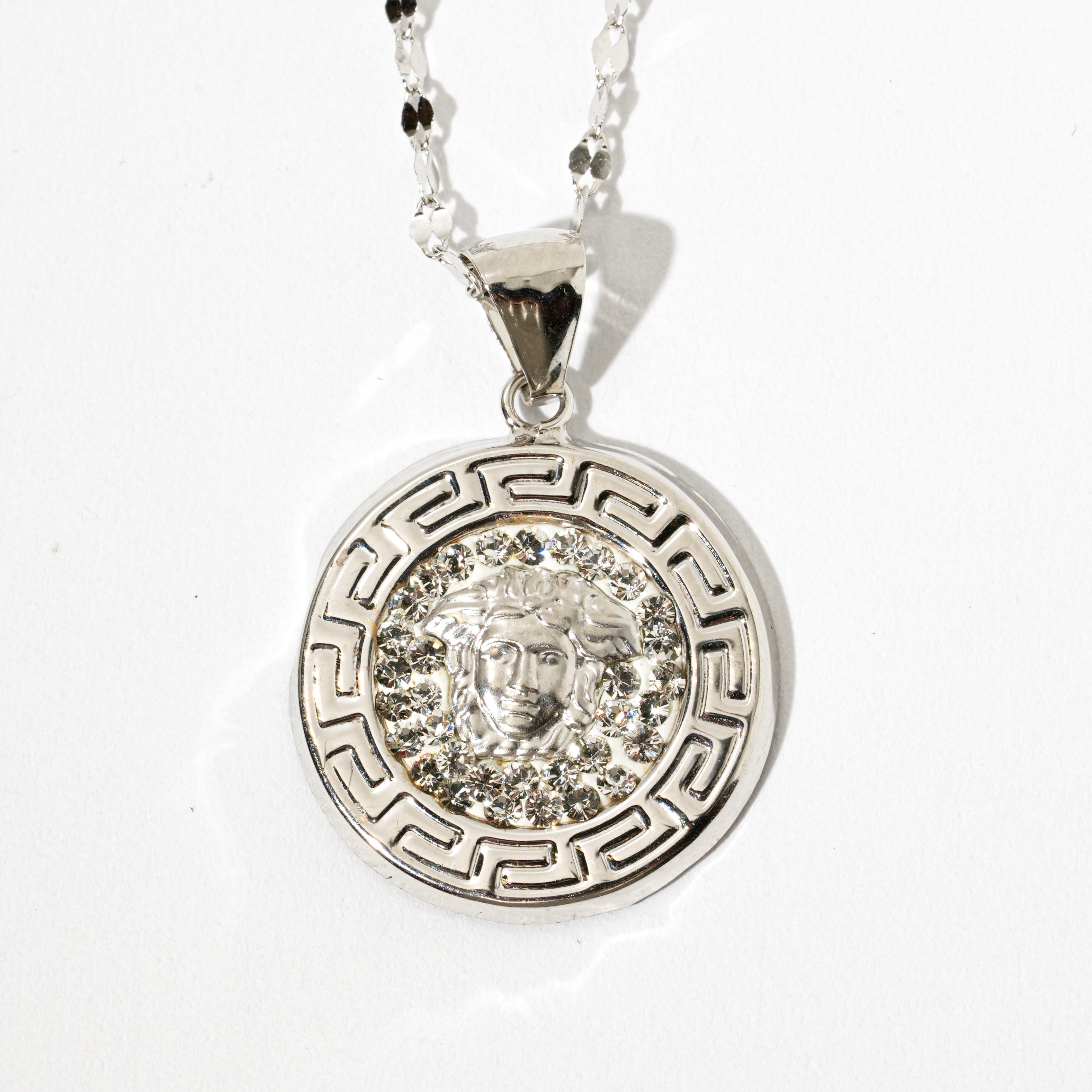 Collana medusa in oro 18kt