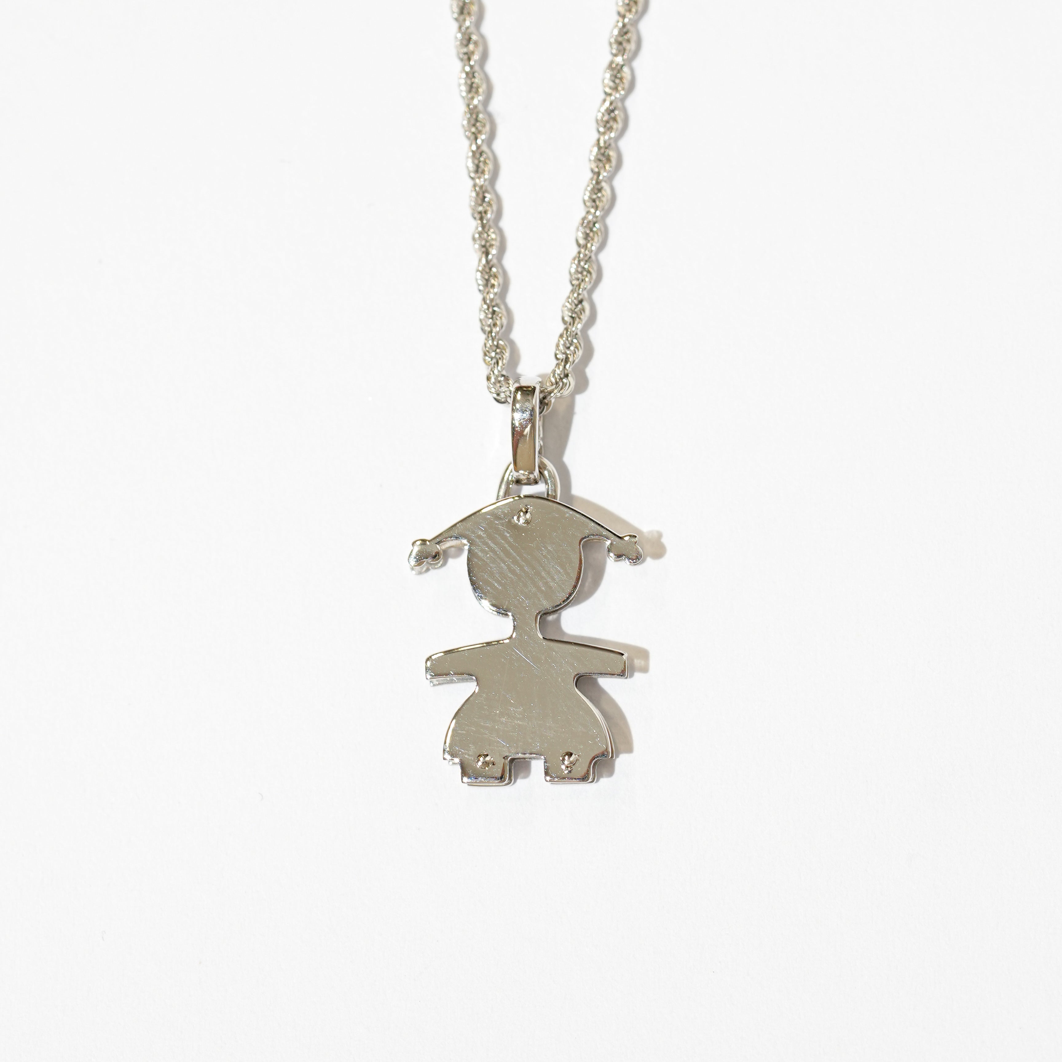 Collana con bebé in oro 18Kt