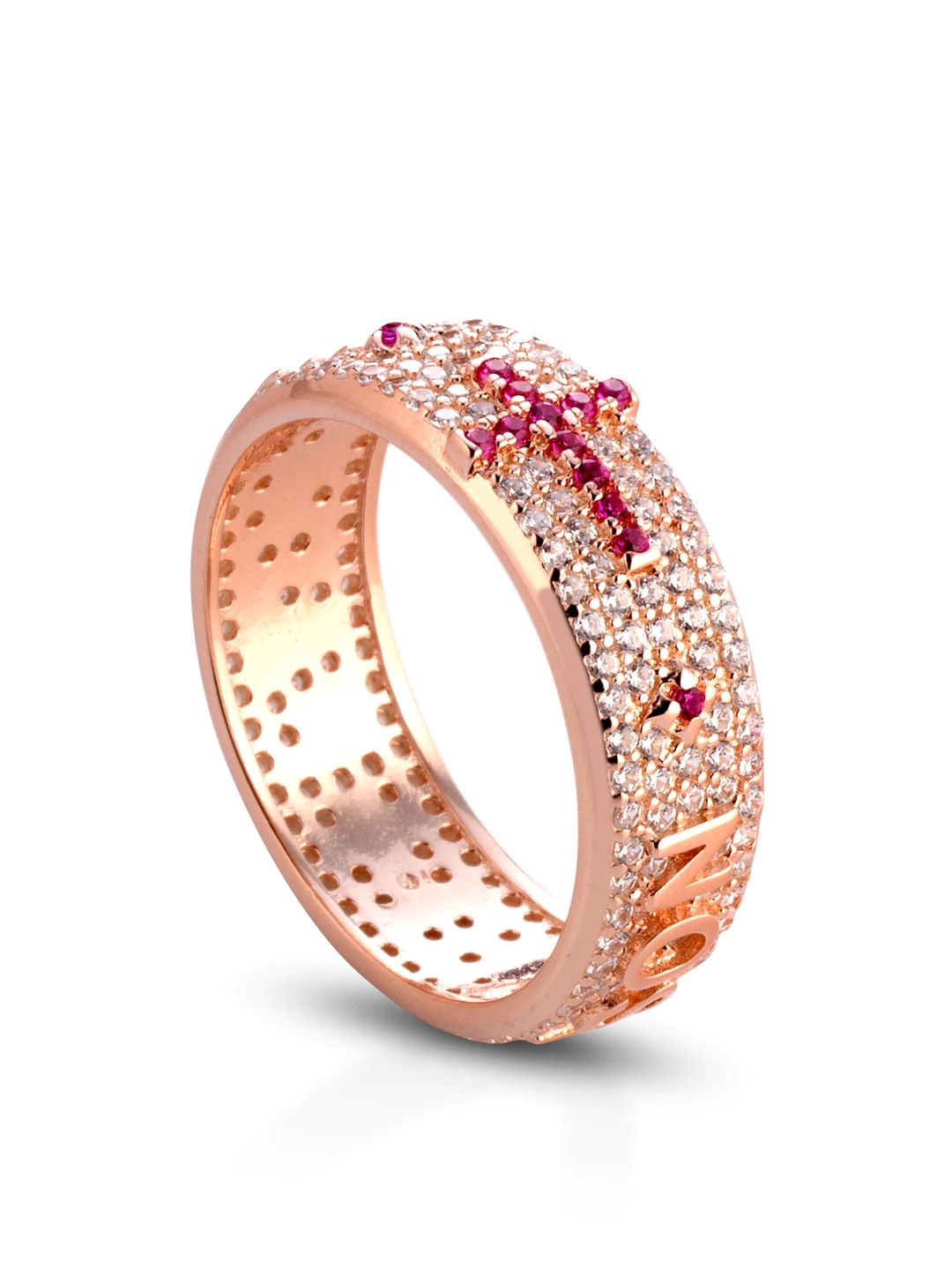 ANELLO "ROSARIO" ROSE