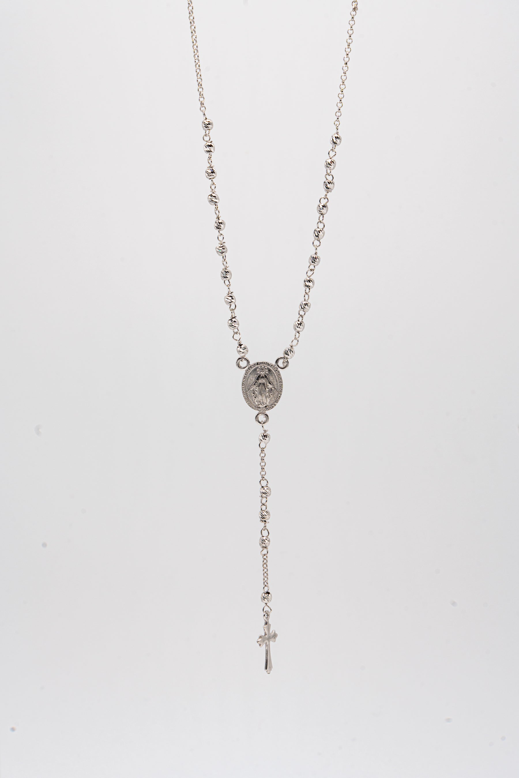 Rosario in argento