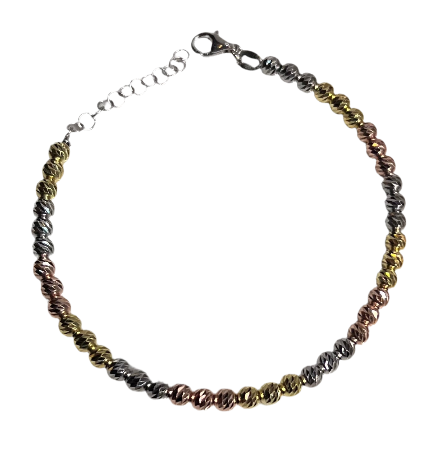 Bracciale a palline in argento 925