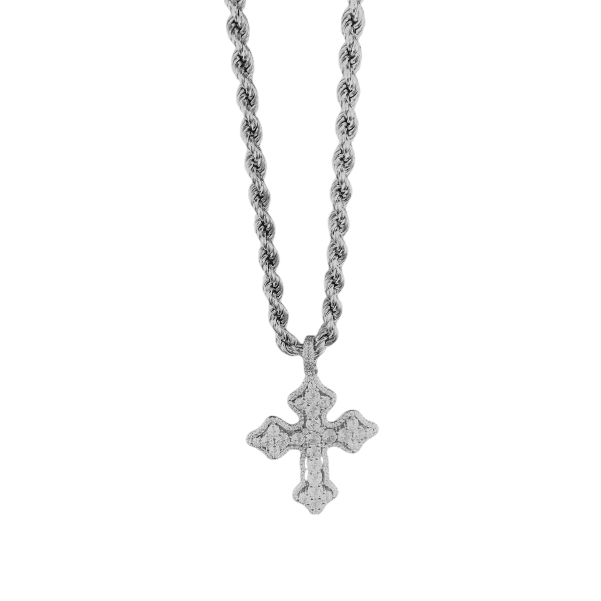 Collana con croce in argento 925