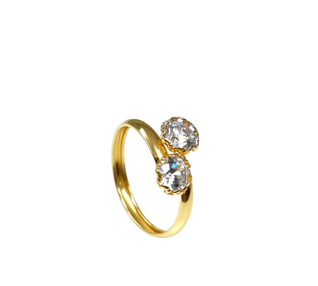Anello bilogy in oro 18kt