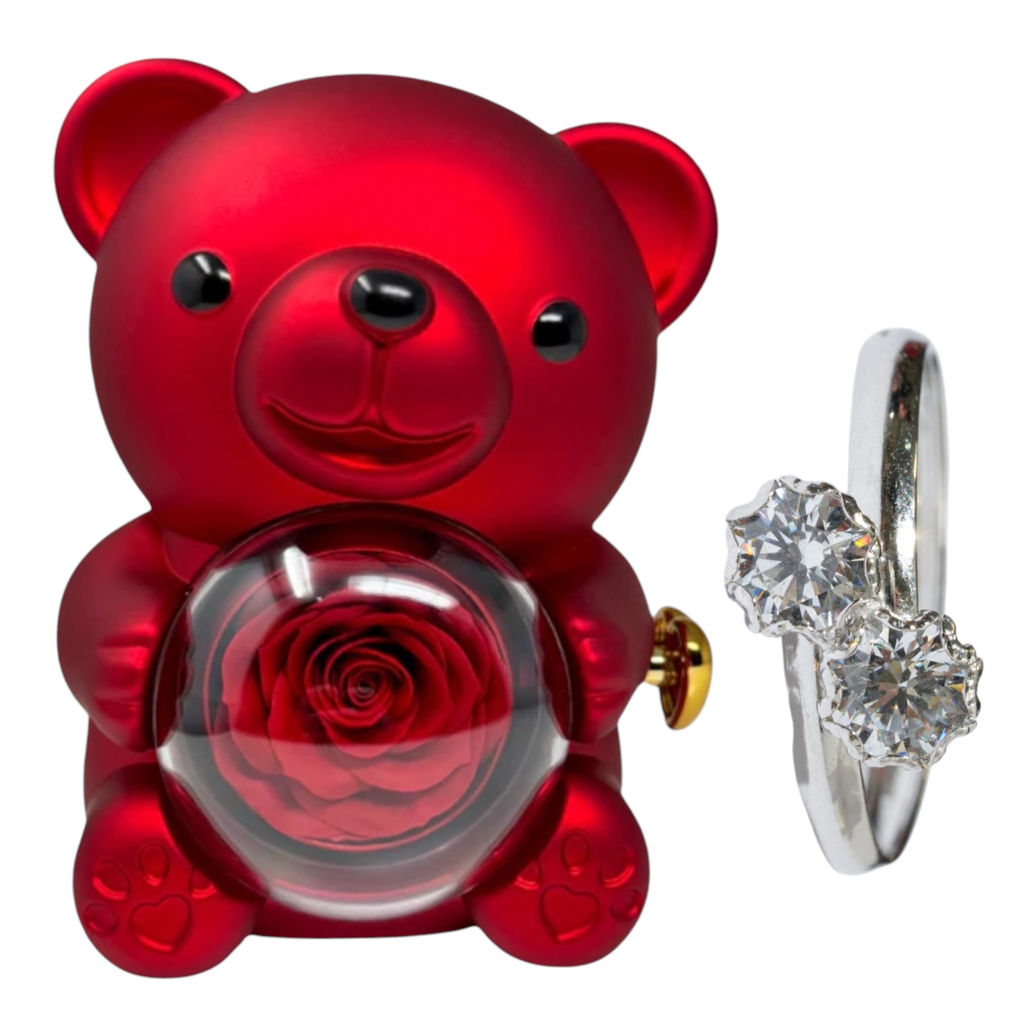 Box teddy + anello bilogy in oro 18kt