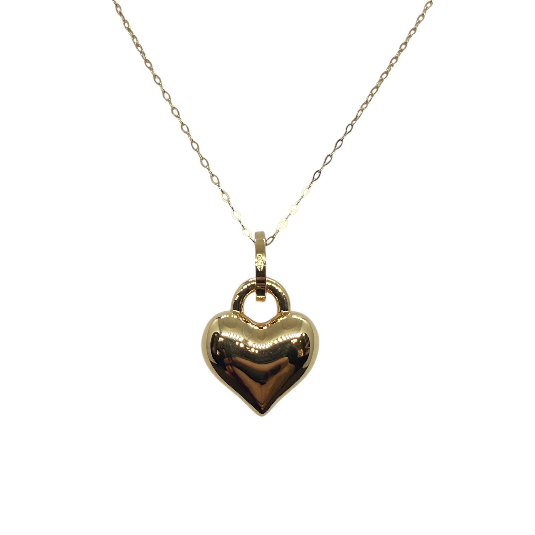Collana con cuore in oro 18kt