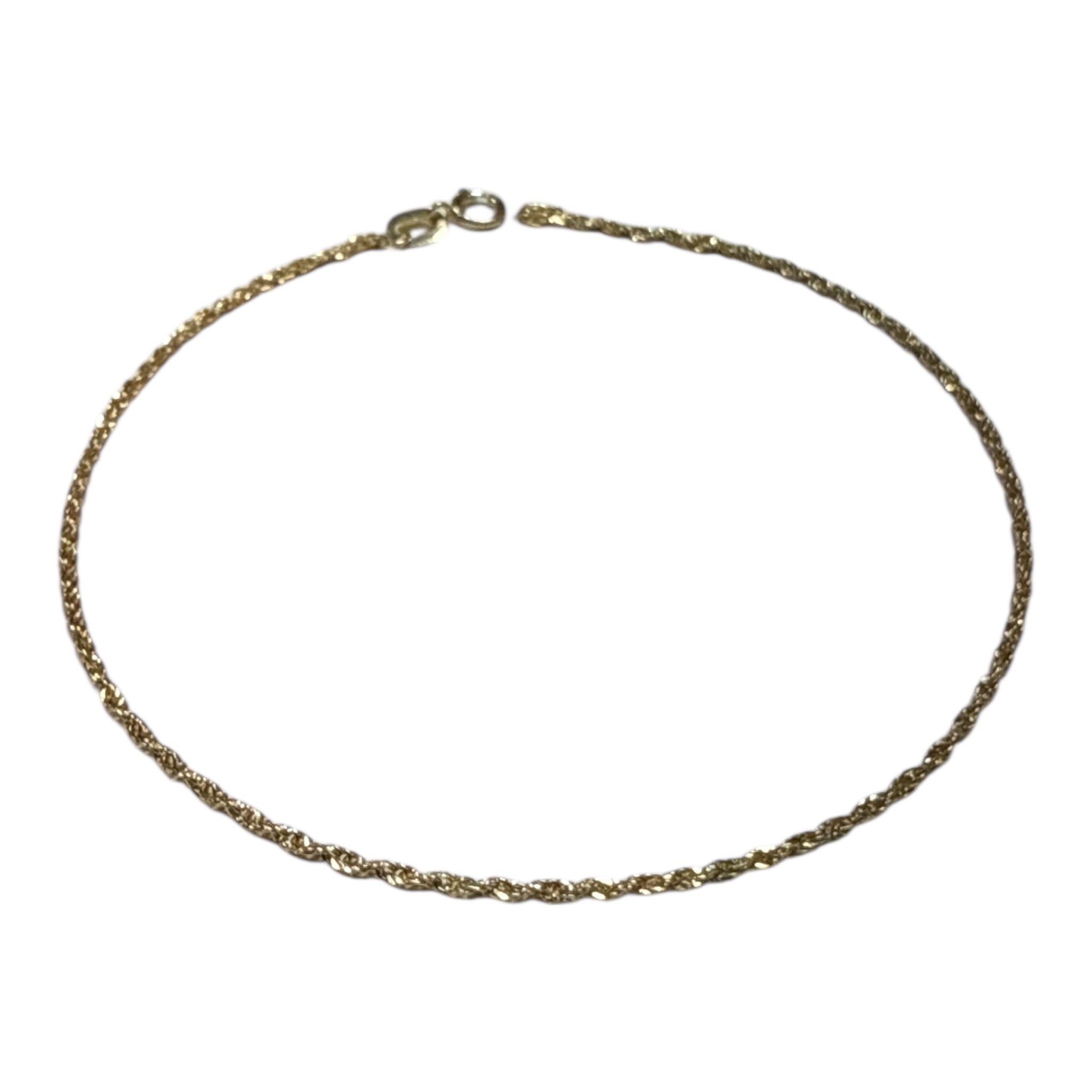 Bracciale a cordoncino 1ª misura in oro 18kt