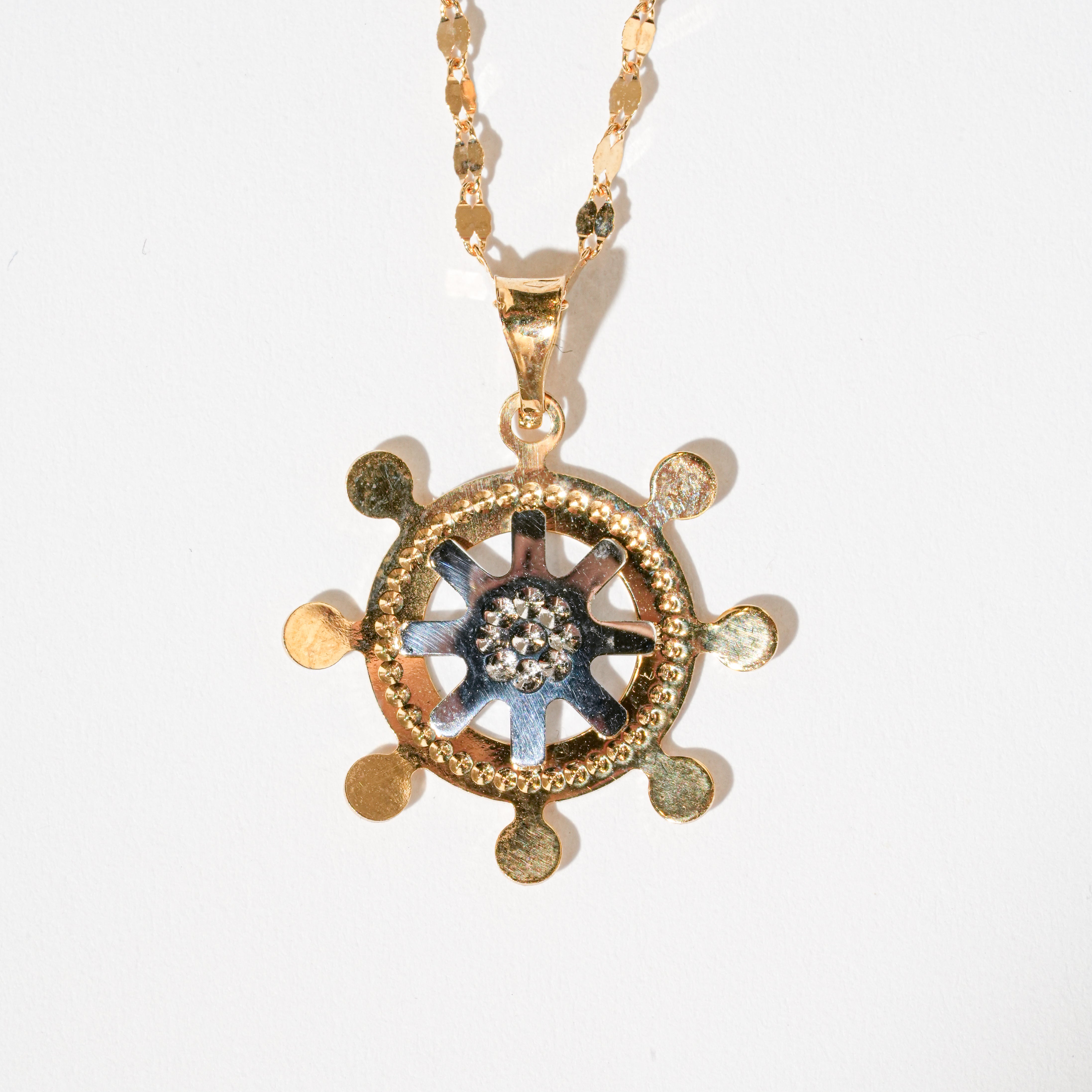 Collana timone in oro 18kt