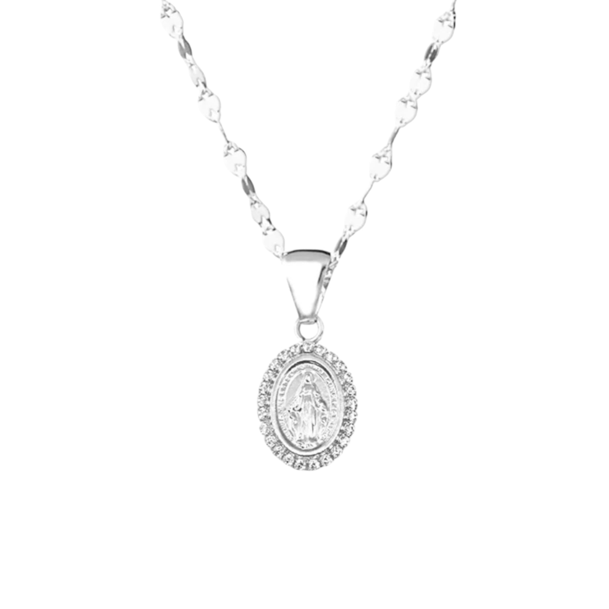 Collana con ciondolo madonnina - Doni preziosi Collana con ciondolo madonnina - Doni preziosi